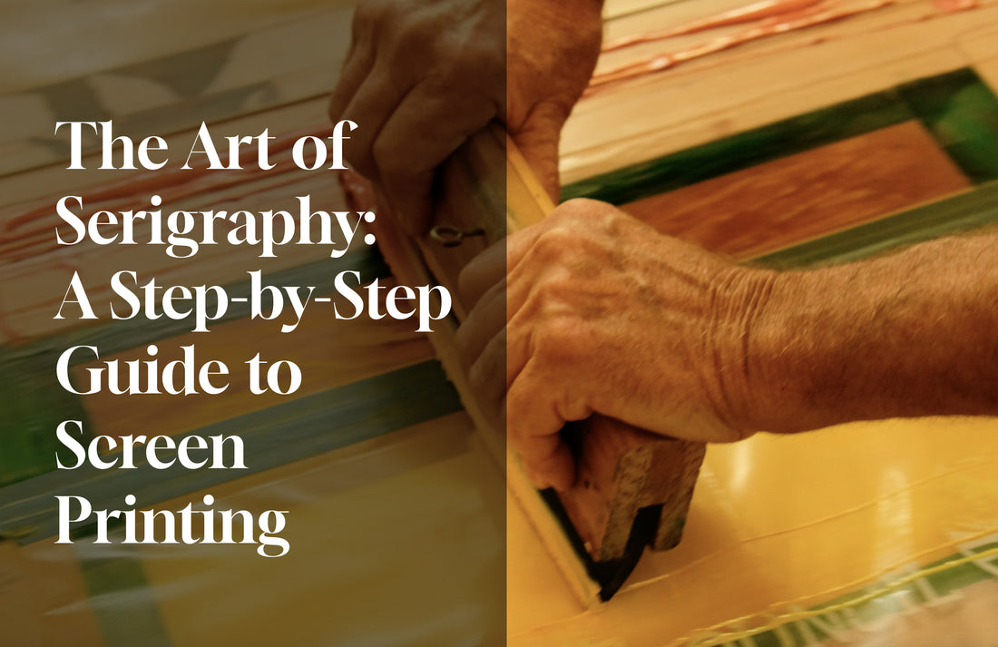 The Art of Serigraphy: A Step-by-Step Guide to Screen Printing