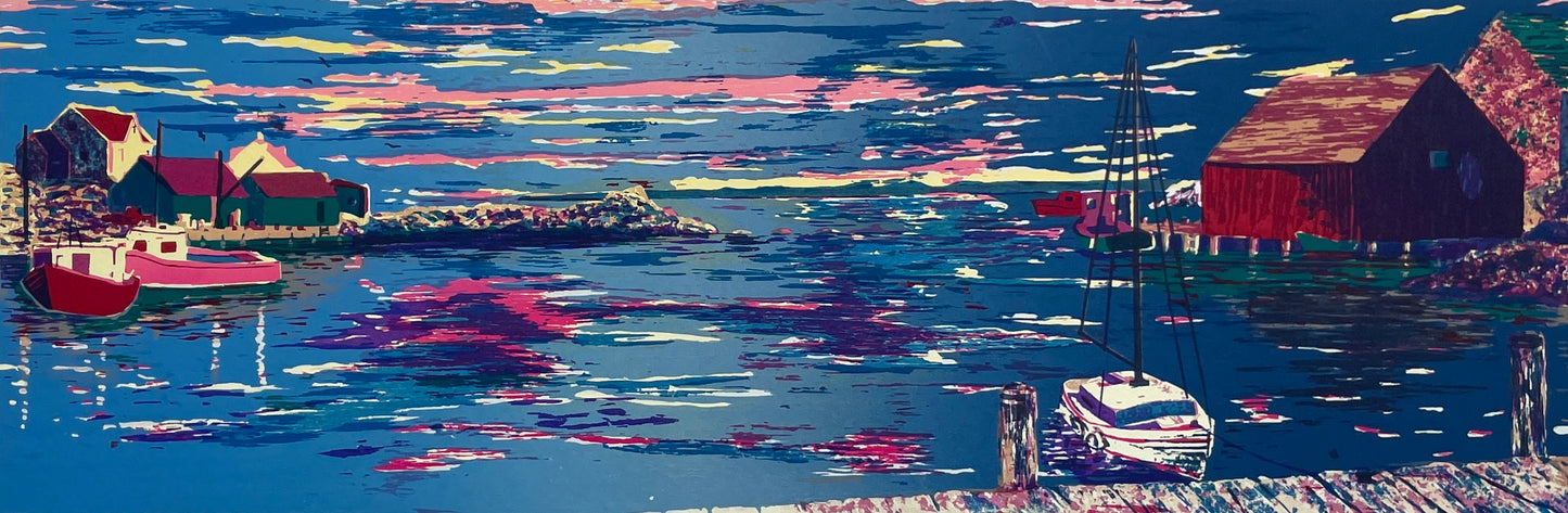 Mackeral Skies - 77cm x 33cm